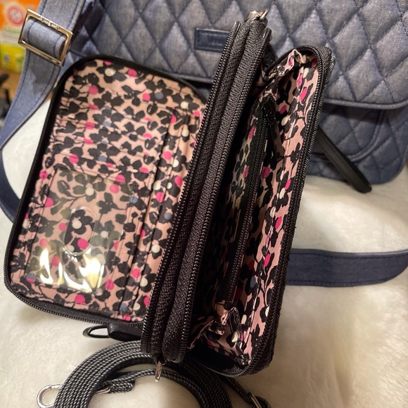 VB Essentials Crossbody Mailbag Denim w/Denim RFID Wallet/crossbody - Picture 6 of 13